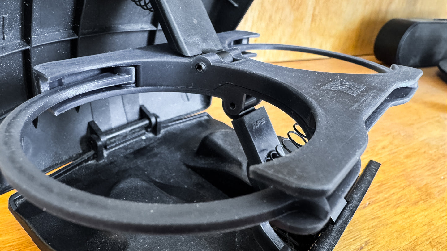 OEM Reproduction Cupholder 3D Printed Aluminum (92-95 Honda Civic)