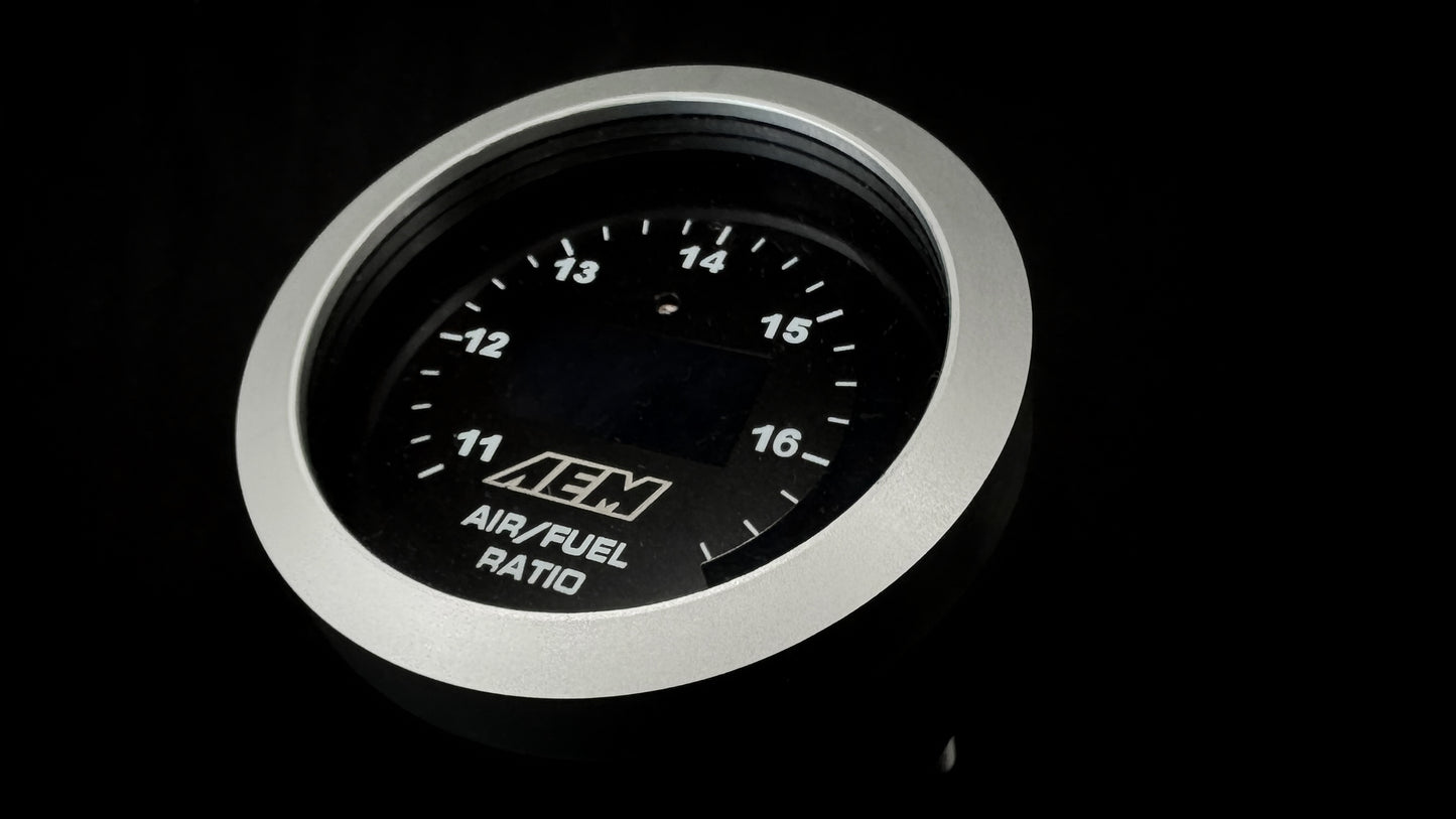 AEM Classic Series CNC Slim Aluminum Wideband Bezel