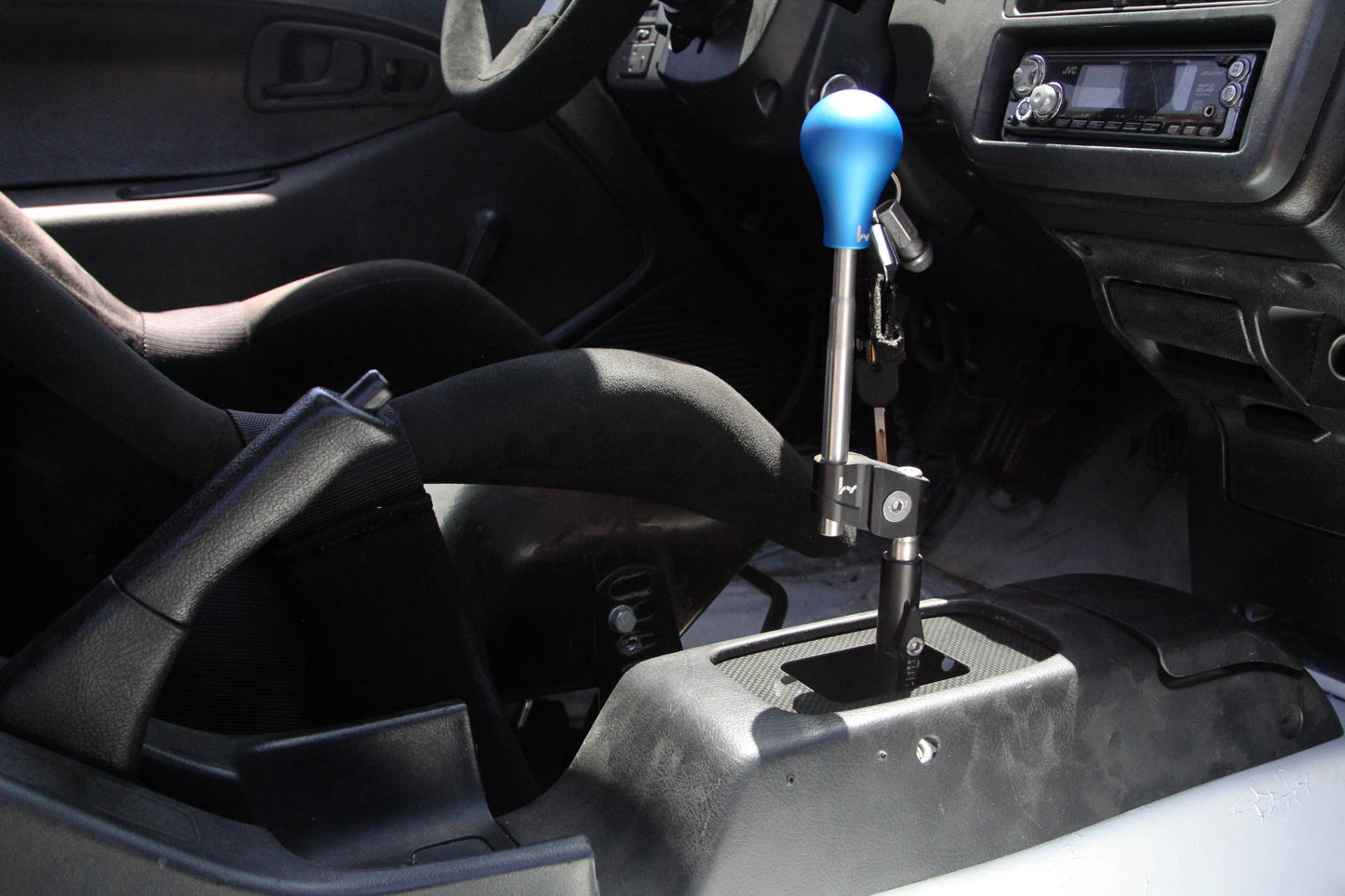 Carbon Fiber Shift Plate (92-95 Civic, 94-01 Integra)