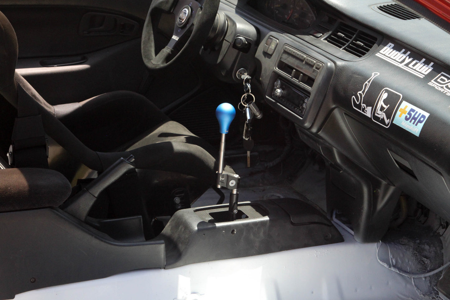 Carbon Fiber Shift Plate (92-95 Civic, 94-01 Integra)