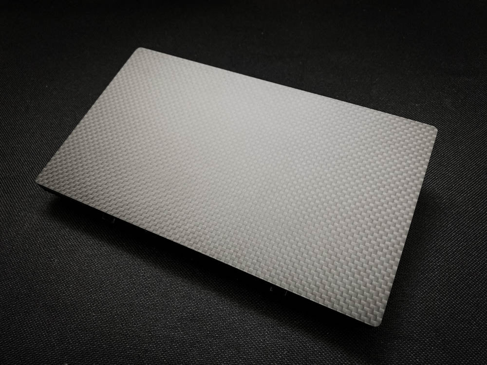 Carbon Fiber Double DIN Cover