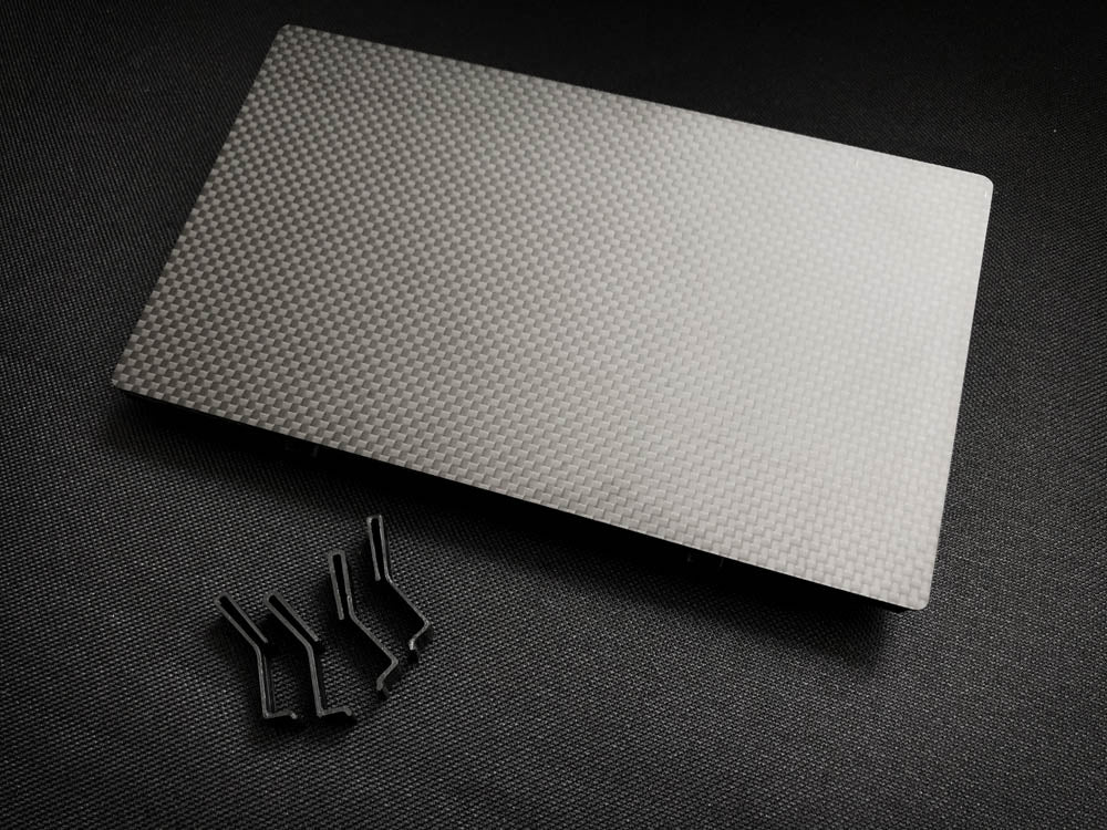 Carbon Fiber Double DIN Cover