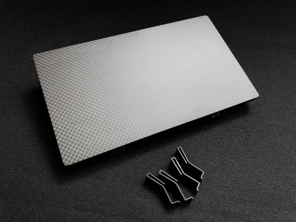Carbon Fiber Double DIN Cover