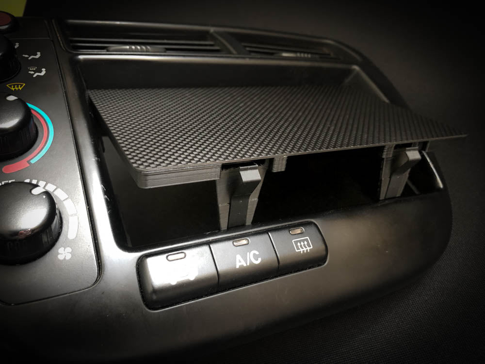 Carbon Fiber Double DIN Cover