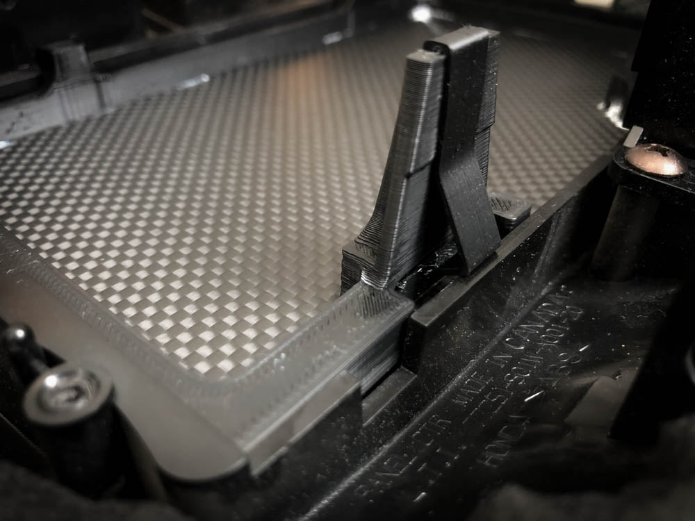 Carbon Fiber Double DIN Cover