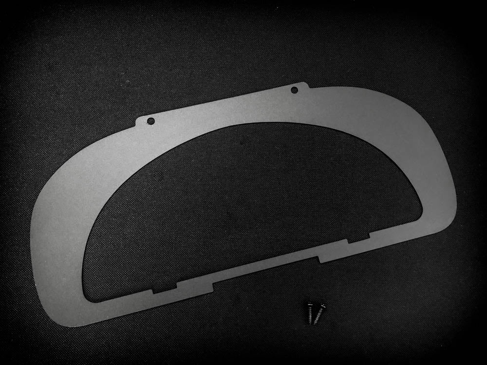 S2000 Cluster Conversion Matte and Gloss Black Acrylic Bezel (92-95 Honda Civic)