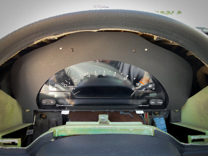 S2000 Cluster Conversion Matte and Gloss Black Acrylic Bezel (96-00 Honda Civic)