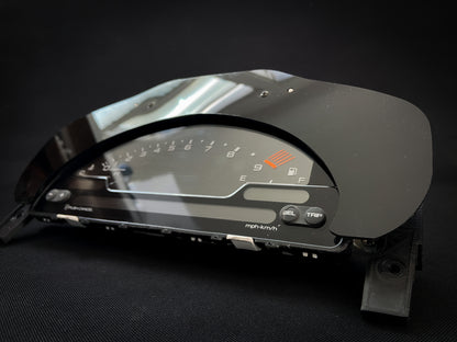 S2000 Cluster Conversion Matte and Gloss Black Acrylic Bezel (96-00 Honda Civic)