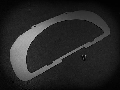 S2000 Cluster Conversion Matte and Gloss Black Acrylic Bezel (92-95 Honda Civic)